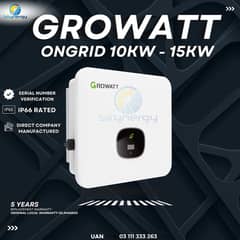 Original Growatt Ongrid Solar Inverters | 10kw-125kw