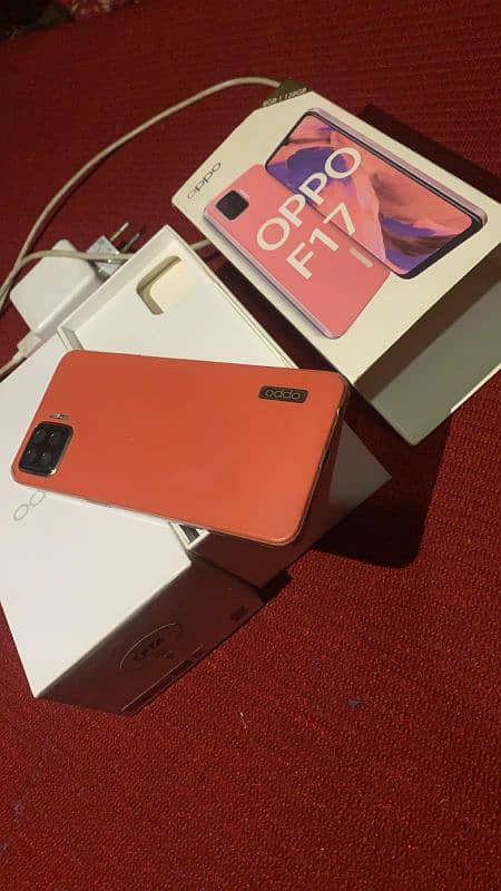 oppo f17 full Box 10/10 exchange possible 2