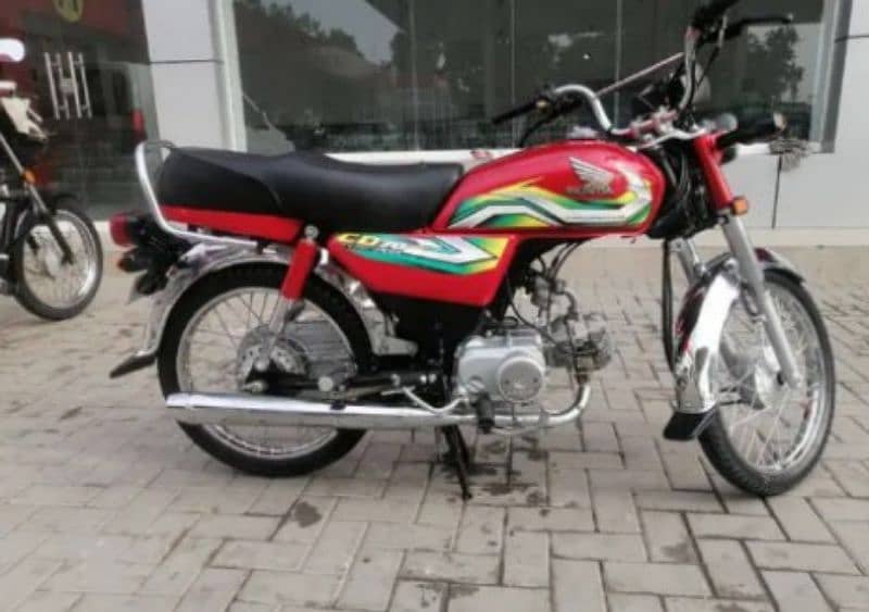 Honda cd 70 2023 applied for 03170812992 3