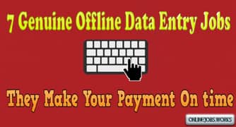 Females and Males Online part time home based data typing job availabl