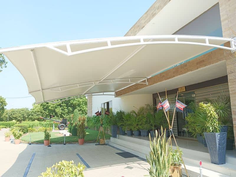 Fiber shade /Parking Shade/ Tensile shade  03033487522 2