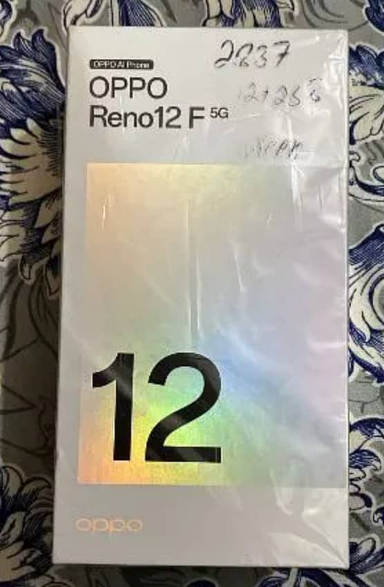 Oppo Reno 12F 5G 12+12gb 256gb 10 by 10 Warranty upto December-2025 1