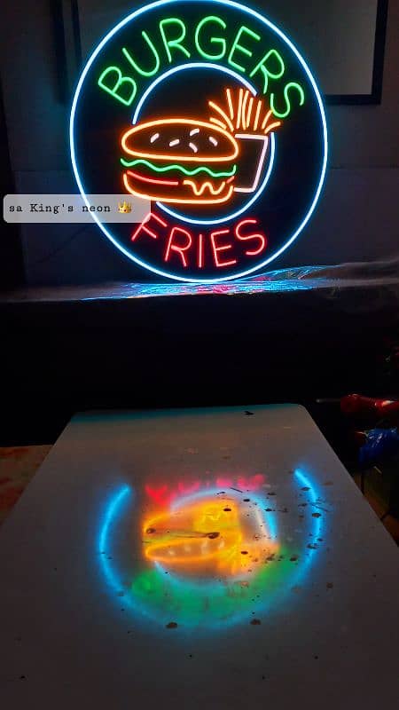 Neon Lights/Neon Sign/light sign/Acrylic sign/3d sign board 3