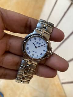 RAYMOND WEIL GENEVE PARSIFAL QUARTZ WATCH FOR SALE 95+ CONDITION