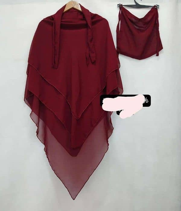 Women's Chiffon Hijab set 0