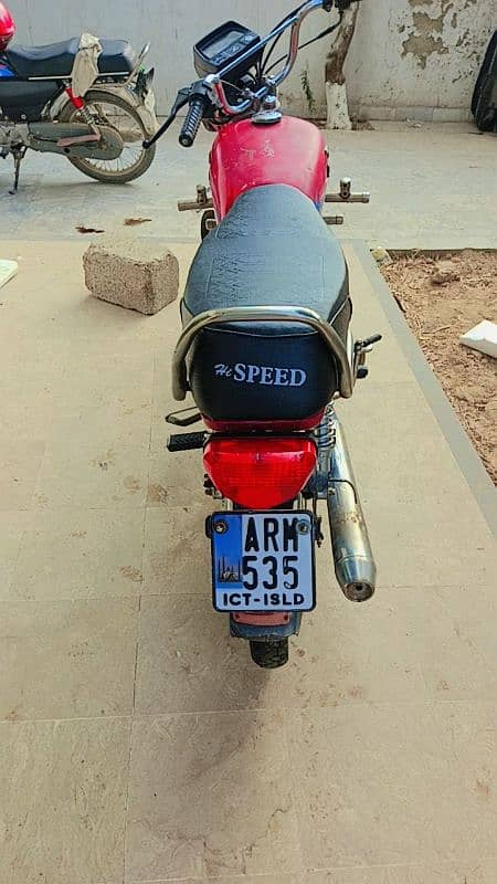 motorcycle for sale 2017 model copy aur number plate okay Islamabad 2