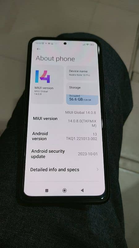 Redmi Note 10 Pro 8gb/ 128 3