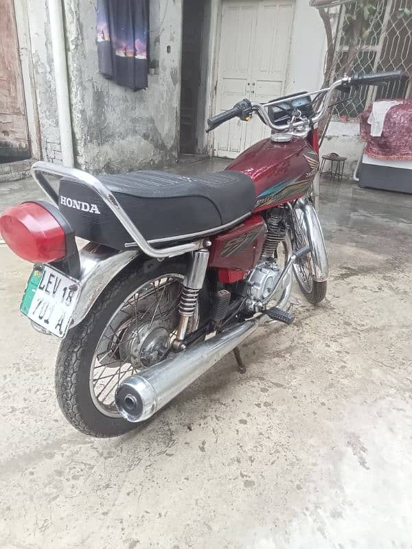 CG 125 model 2018 2