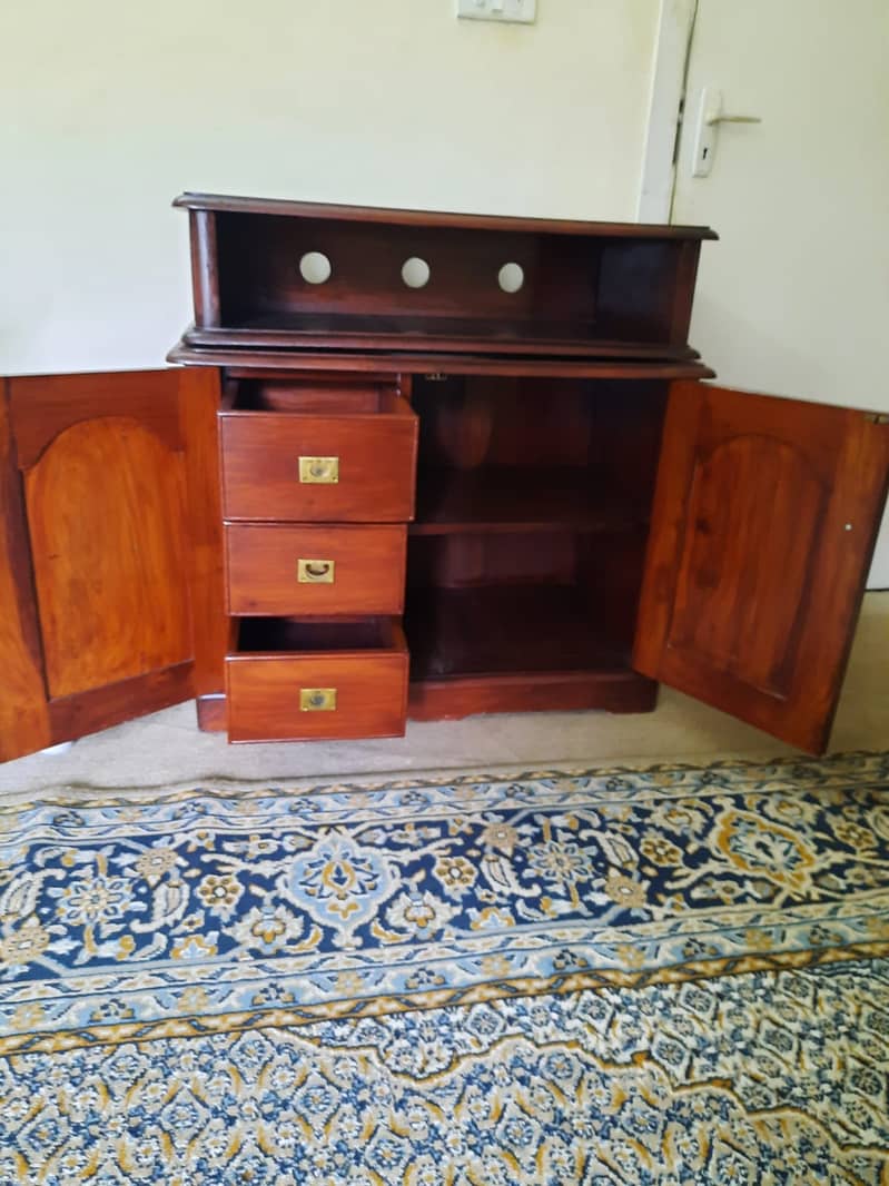 Shoe Rack //  Wooden Cabinet // Revolving Cabinet // Leather Couch 1