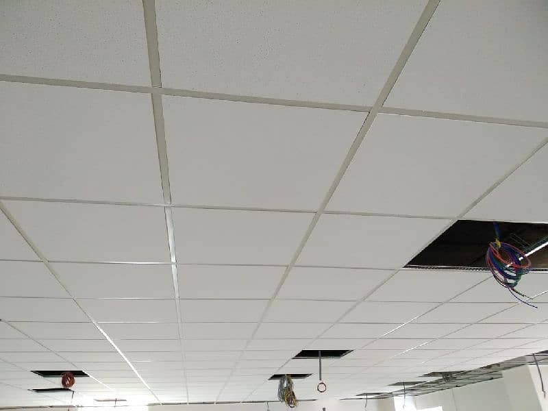 False Ceiling & Gypsum Board Partition Contractor, Vinyl, SPC Flooring 1