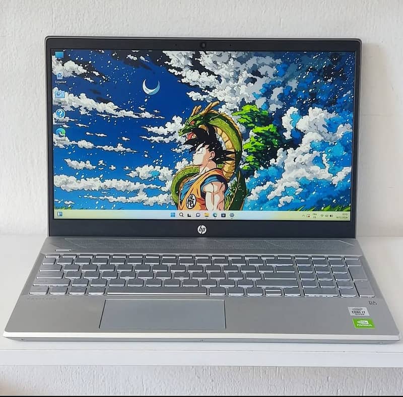 Hp Pavilion Series core i7 10th Gen 4GB NVIDIA 250MX Dedicated Graphic 0