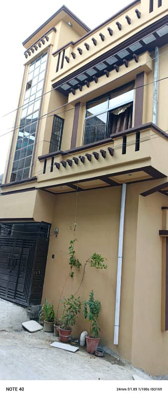 Brand New Double Storey House For Sale In Abdullah Town Near Miysral Road Rwp 17