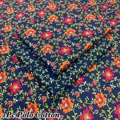 FLORAL PRINTS POLO COTTON