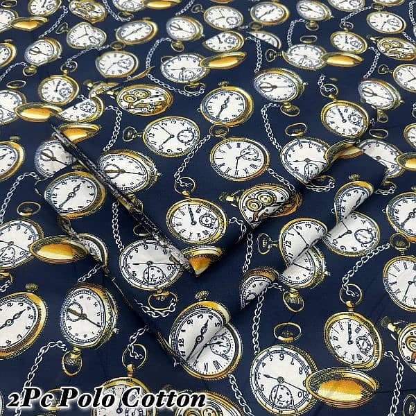 FLORAL PRINTS POLO COTTON 7