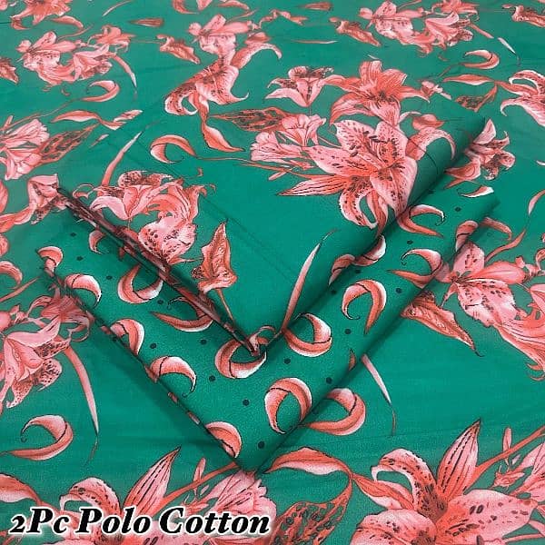 FLORAL PRINTS POLO COTTON 8