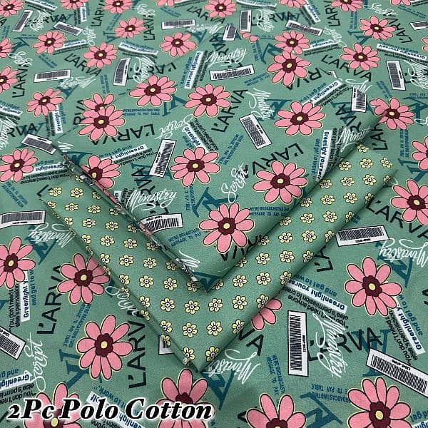 FLORAL PRINTS POLO COTTON 11