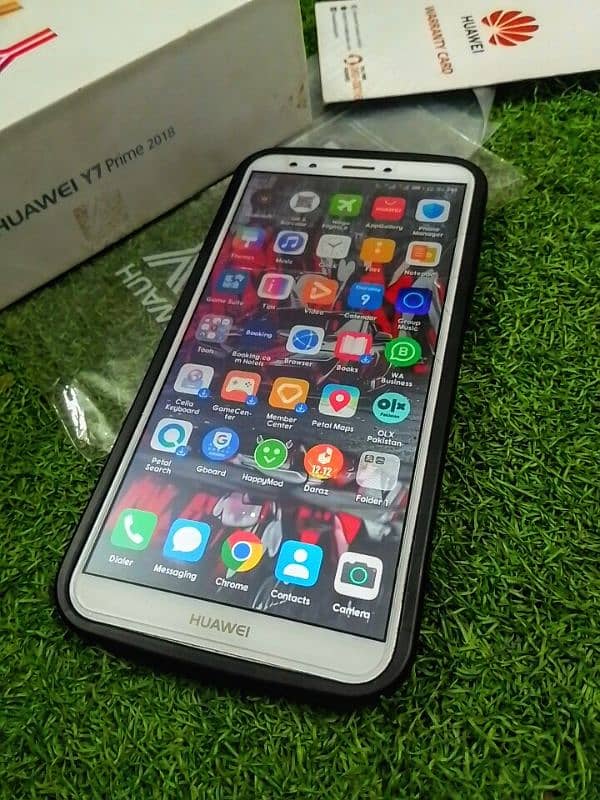 HUAWEI Y7 PRIME 2018 COMPLETE BOX KA SATH. . . URGENT FOR SALE 2