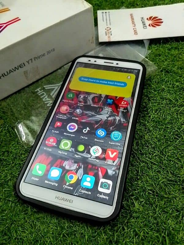 HUAWEI Y7 PRIME 2018 COMPLETE BOX KA SATH. . . URGENT FOR SALE 5