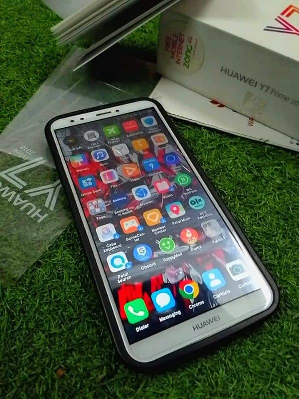 HUAWEI Y7 PRIME 2018 COMPLETE BOX KA SATH. . . URGENT FOR SALE 6