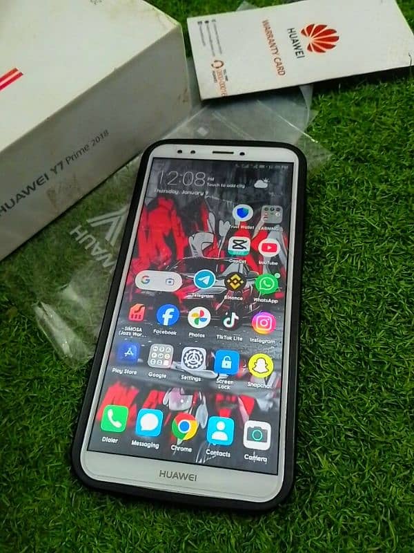 HUAWEI Y7 PRIME 2018 COMPLETE BOX KA SATH. . . URGENT FOR SALE 8