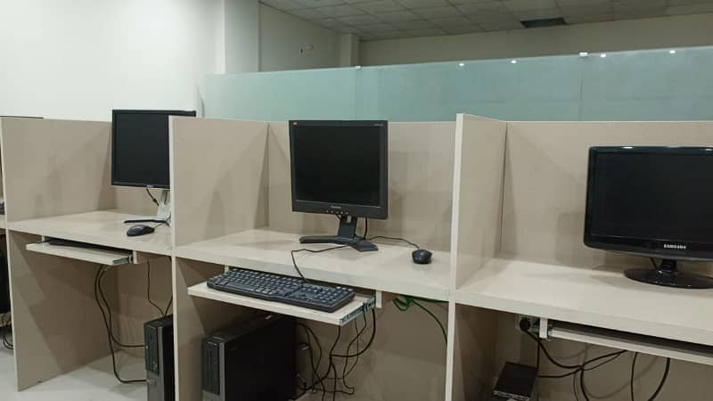 Furnish Office for Rent in Gul Berg for All office (Call center + Software house + Marketing office and other setup as you want) 4