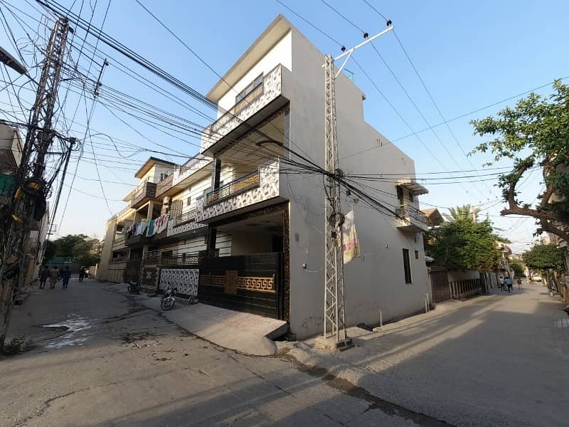 Corner 7 Marla House In Afshan Colony Of Afshan Colony Is Available For sale 1