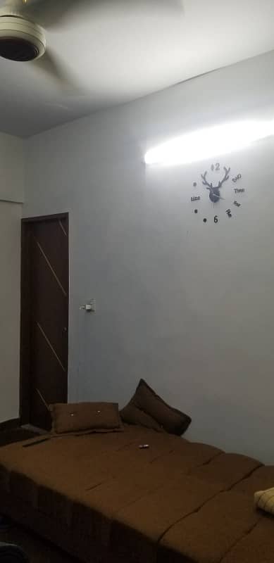 SECTOR 15/B BEAUTIFUL THREE BED D D SECOND FLOOR BAB E IQBAL FOR BANK LOAN NORTH KARACHI 6