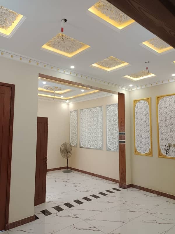 5 Marla Beautiful Double Storey House For Rent In Bismillah Housing Society 4 Bedroom With Attach Washroom 2 Beautiful Kitchen Woodwork And Work Big Car Garage Brand New House 13