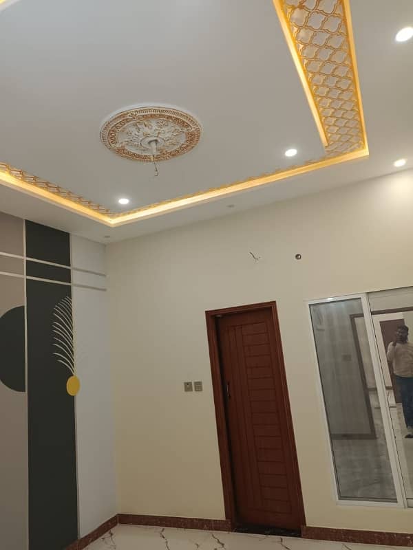 5 Marla Beautiful Double Storey House For Rent In Bismillah Housing Society 4 Bedroom With Attach Washroom 2 Beautiful Kitchen Woodwork And Work Big Car Garage Brand New House 14