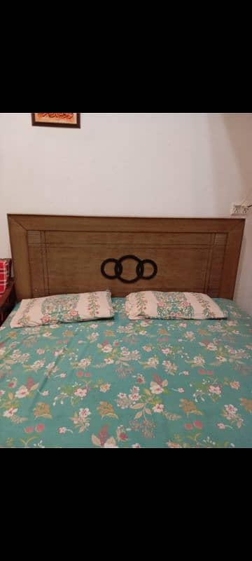 Double Bed with Side tables 2