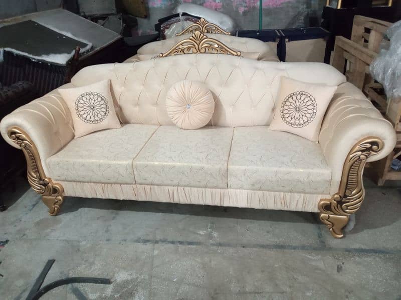 Sofa Set / 6 Seater Sofa Set For Sale / Luxury Sofa Set /Wooden Sofa 7