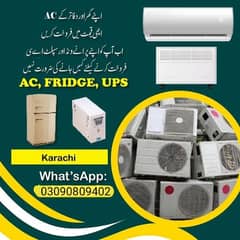 Ac/old Ac/Dead Ac/used Ac/split Ac/window/ portable  over All karachi