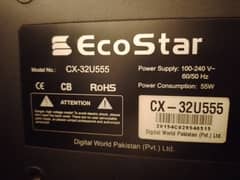 Ecostar/ 32 inches/ Led tv/ HD tv/ television/ electrical appliances/