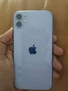 iphone 11 non pta back crack and front Mai light dot hai 64 gb