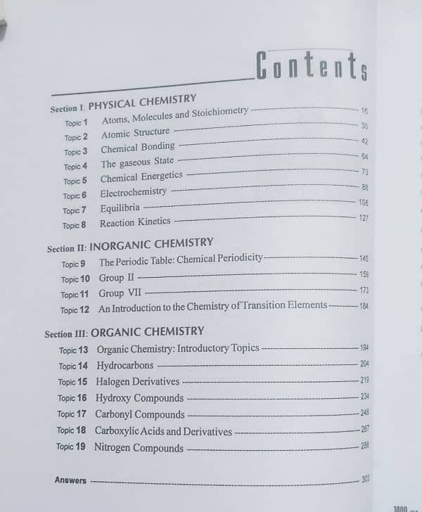 Redspot A levels mcq books of physics and chemistry 1