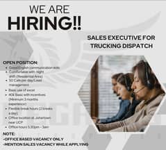 Outbound International Sales Representatives (Truck Dispatch)