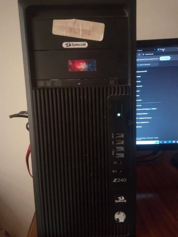 i5 6gen 16gb ram 128ssd 500 gb hard drive hp z240 tower case gaming pc 0