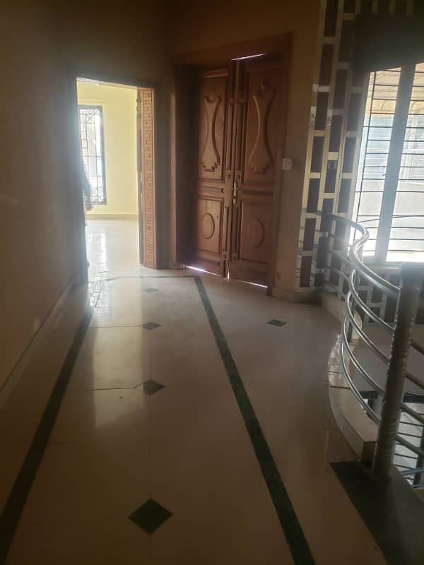 3 bed upper portion for rent in chaklala scheme 3 3