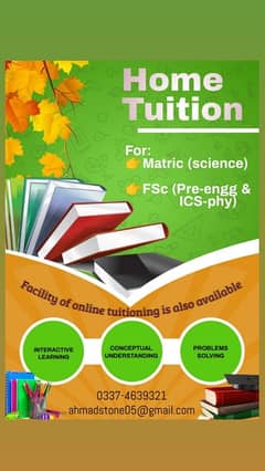 Maths and Science Tutoring