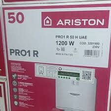 ARISTON BRAND ELECTRIC GEYSER 50  LITER PRO R 50 1