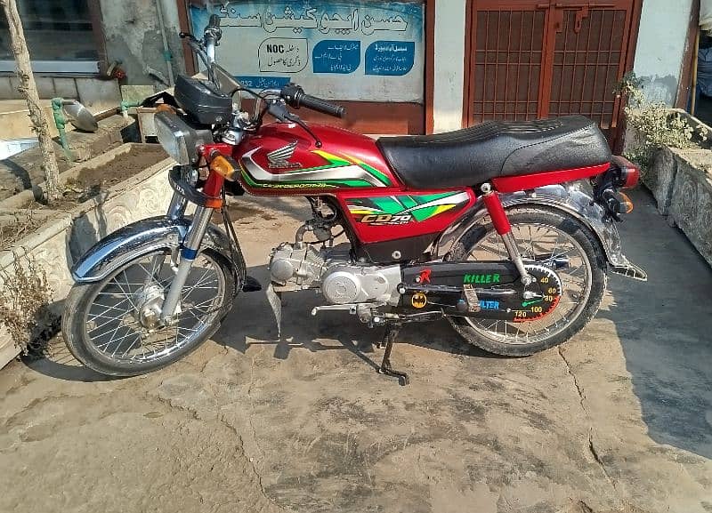 21\22 Honda Cd70 Applied for lash condition 1