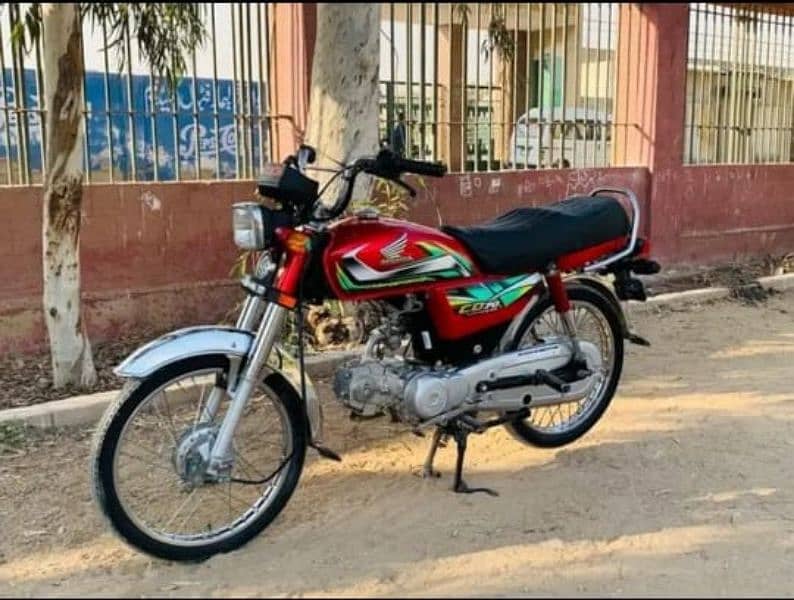 125000 Honda cd70  model 2022 1