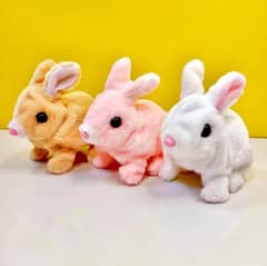 "CuddleBunny: The Softest Friend for Your Little One"