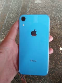 iphone xr sky blue colour 64gb jv waterpack