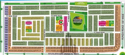 LDA phase 1 jinnah sector 1 kanal plot for sale 195 C