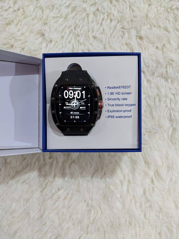 Smart watch WS6 curved black color 9