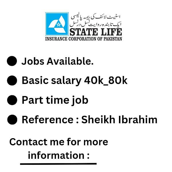 State Life Job 0