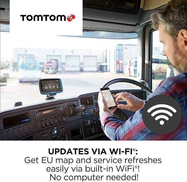 TomTom GO Professional 6200 with Updates via Wi-Fi 2