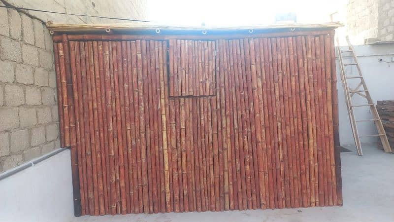 bamboo work/animal shelter/parking shades/wall Partitions/Jafri shade 7