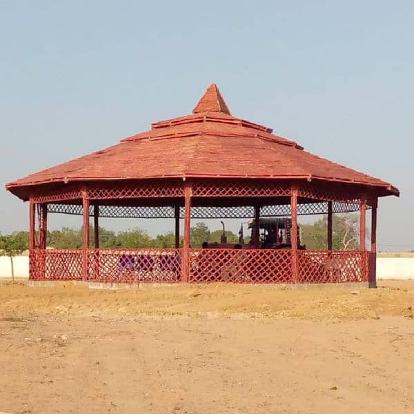 bamboo work/animal shelter/parking shades/wall Partitions/Jafri shade 10